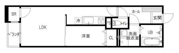 スペランツァ旭町の間取り画像