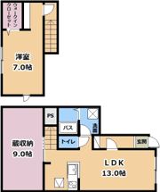 アルコバレーノ草津青地の間取り画像