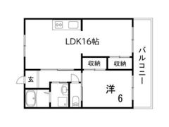リッチウォーク大倉山の間取り画像