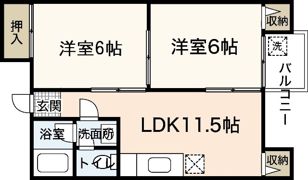 JSビル美鈴園の間取り画像