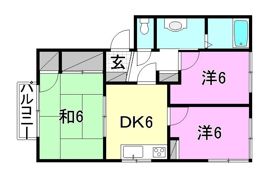 フレグランス枝松の間取り画像