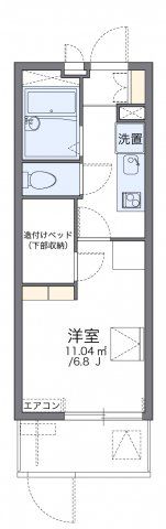 レオパレスSOARERⅡの間取り画像