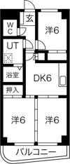 サンヒルズ松和花壇の間取り画像