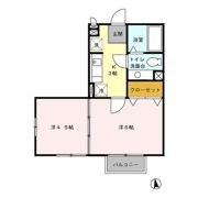 ルミナスハイム Ⅰ/Ⅱの間取り画像