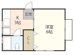 コテージ山本の間取り画像