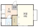 コテージ山本の間取り画像