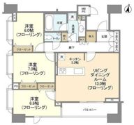 HF白金高輪レジデンスの間取り画像