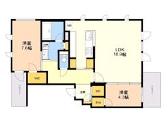 S－RESIDENCE平尾WESTの間取り画像