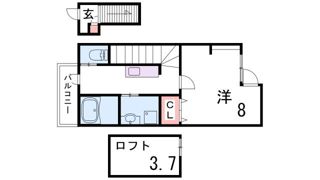 あんしん+宮川町の間取り画像