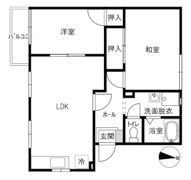 シェモア伏見Ⅰの間取り画像