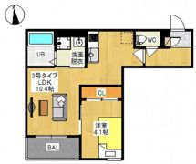REGALEST 十日市西町の間取り画像