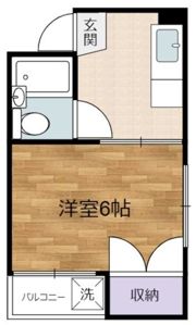 三松コーポの間取り画像