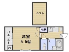 リヴェール豊成第1の間取り画像