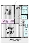 池第一コーポの間取り画像