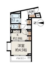 クレメント白金JPの間取り画像