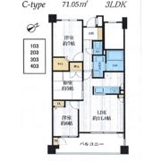 セレッソコート千里中央アネックスの間取り画像
