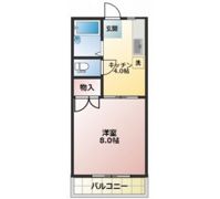 桜マンションの間取り画像