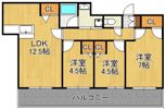 小倉D.C.TOWER 805号室の間取り画像