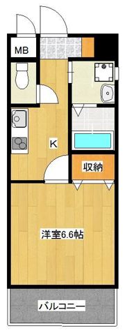MDIミルファルコ下曽根駅前の間取り画像