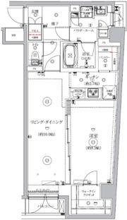 GENOVIA北池袋skygardenの間取り画像