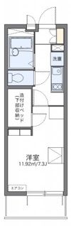 レオパレス香春口の間取り画像