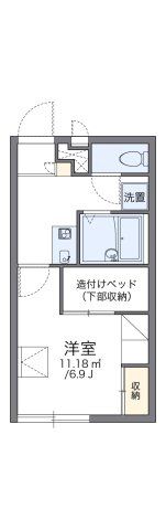 レオパレスHollyの間取り画像