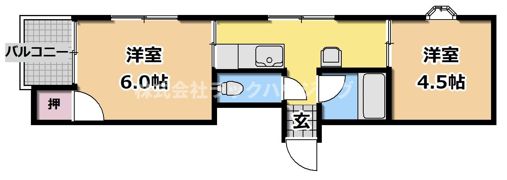 ベルフィオーレ大日の間取り画像