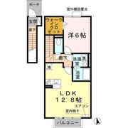 リビングタウン唐崎 A棟の間取り画像