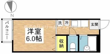 ベルシェ23の間取り画像