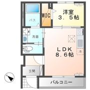 雫Ⅶの間取り画像