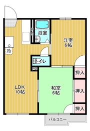 第2グランドハイツの間取り画像