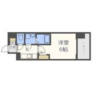 エスリード本町靱公園レジデンスの間取り画像