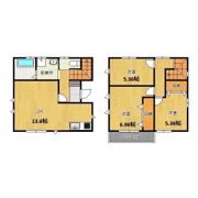 アルシュAmi B棟の間取り画像