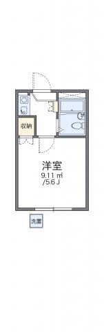 レオパレス西新井第1の間取り画像