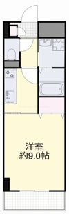 レーベルシャトーの間取り画像