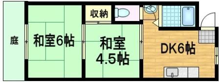 うずらマンションの間取り画像