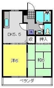 メゾンナナの間取り画像