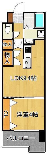 REGARIA KOKURAKITA CENTERPLACEの間取り画像