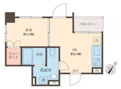 スフィア日本橋富沢町の間取り画像