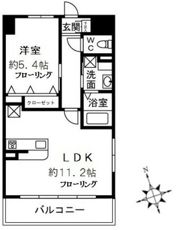 パークアレー川口の間取り画像