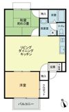 フォブールDMC・Bの間取り画像