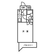 アルファ枝川の間取り画像