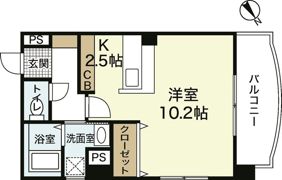 Bell紅菱山本Stageの間取り画像