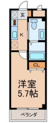 アクア入船の間取り画像
