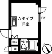 ラ・トゥール国立の間取り画像