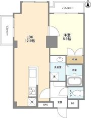 ベルファン西麻布の間取り画像