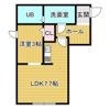 メリディアン名取の間取り画像