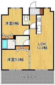 ヴァルトハヤシIの間取り画像