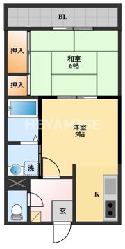 クレール永昌の間取り画像