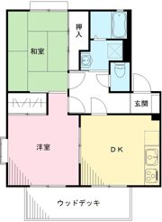ウインディア永福Bの間取り画像